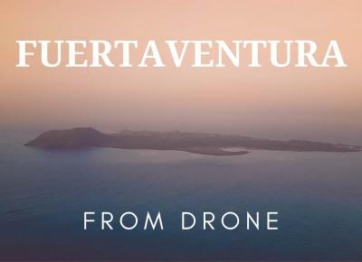 Fuertaventura z Drona